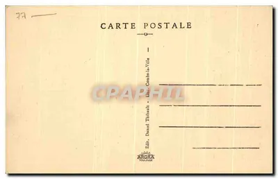 Combs-la-Ville (S.-et-M.) — O Rio e o Parque de "Notre-Dame" — Verso