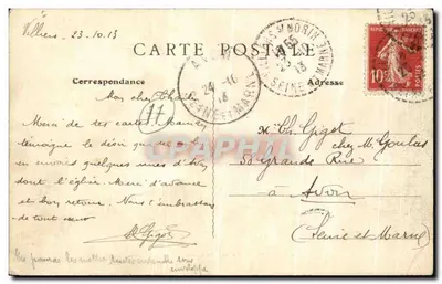 Crécy-en-Brie — Los bordes del Morin — Grnot, editor - Crécy — Reverso
