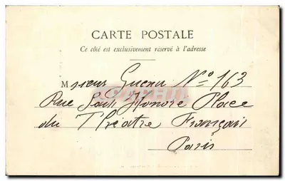Crécy-en-Brie - Interior de la Iglesia — Vista E. Gnot, edición Crécy-en-Brie, N°3 — Reverso