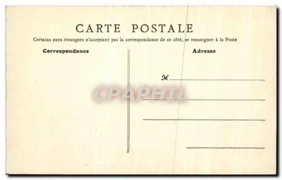 Chalifert - Vista de la Marne, tomada del Castillo de Chalifert — Carta, editor — Reverso