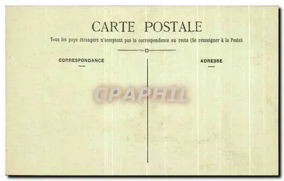 Chelles — Interior da Igreja — IMP. A. FACHE, CHELLES, n°5 — Verso