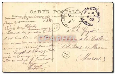 La Chapelle-sur-Crécy — Zamek — Gruor, wyd. w Crécy — Rewers