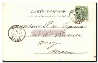 Lagny-sur-Marne — Ratusz i Kościół — Dom Richard, w Thorigny-Lagny, fot. Briffaut — Rewers