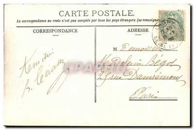 Lagny (S-et-M) - Margens da Marne — Éditeur Richard, n° 117 — Verso