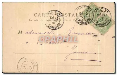 Estação Saint-Lazare - Hotel Terminus — Paris — B.F. Paris n°82 — Verso