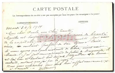 Paris — Eiffelturm und Karussell — Edition J. L. Paris, n° 217 — Rückseite