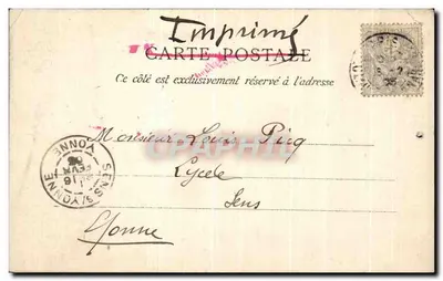 Fontanna Medyczna — Luxembourg — J.D. et Cie, Paryż — Rewers