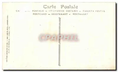 Wnętrze kościoła Saint-Gervais — Zniszczony kościół w Paryżu — Pastel Ab. Sénéchal — Rewers