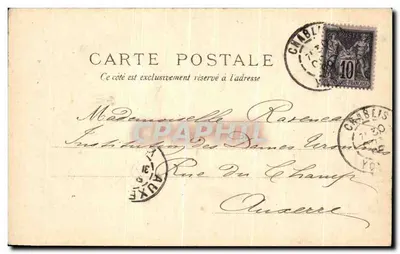 Pavilhão da Siam — Exposição Universal de 1900 — Brasserie Vette — Editor não identificado, n° 72 — Verso