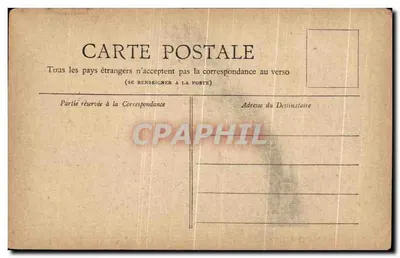 París — El Arco de Triunfo del Carrousel — Colección Petit Journal — Reverso