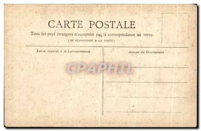 Les Invalides — Paris — Coleção Petit Journal — Verso