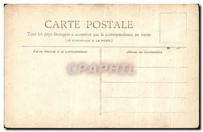 Monumento de Gambetta — Paris — Coleção Petit Journal — Verso