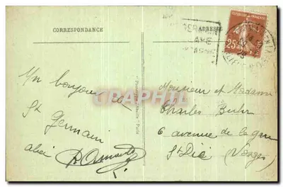 St-GERMAIN-en-LAYE - Pavillon Henri IV — Overdracht van Macht van de Oostenrijkse Delegaten tijdens de Vredesconferentie 1919 — Achterkant