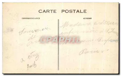 Hospice de Brévannes (S.-et-O.) — Quartier des Enfants (Services Généraux) — Verso