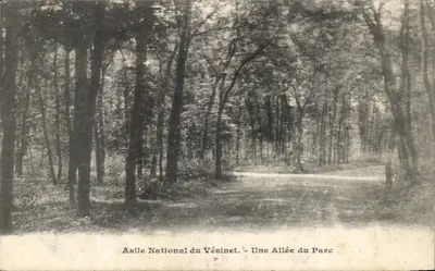 Asilo Nacional de Vésinet — Uma Avenida do Parque