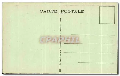 Abadía de Port-Royal-des-Champs — Avant-Cœur y Puerta de los Sagrados — F. Dand, 29 rue Dand, Versalles — Reverso