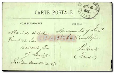 Cayeux-sur-Mer — Marins au Repos — I.L. éditeur — Verso