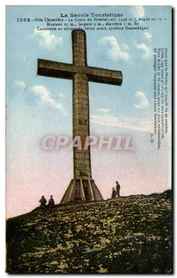 A Cruz do Nivolet — Savoie — Fotografia L. Chambéry