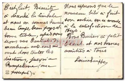 Biarritz - Los Dos Casinos — Fototipia Labouche Frères, Toulouse, n°1224 — Reverso