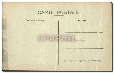Paryż — Most Alexandre-III i Mały Pałac — Wydawnictwo fotograficzne L'Abeille, Asnières-Paryż — Rewers