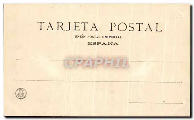 La Concepción de la Virgen — obra de TIEPOLO (G.B.) — Editor: Fot. Lacoste — Madrid, n° 407 — Verso
