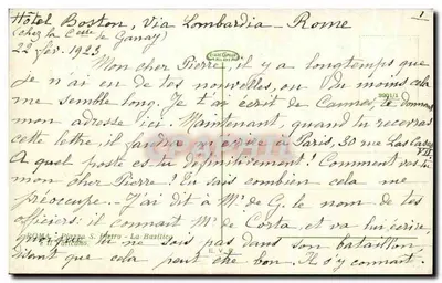 Place Saint-Pierre — Rzym — wydawca Clare Quillot, nr 9901/1 — Rewers