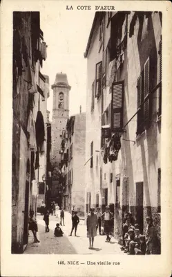Nice — Uma velha rua — Munier, editor