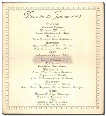 Mulher na porta — cena de vida — Mme Grosjean — Verso