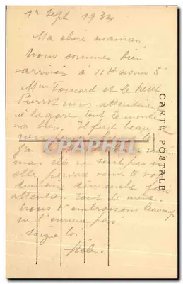 Orléans — Place Sainte-Croix — Katedra — Vve Garnon, Wydawca, nr 812 — Rewers