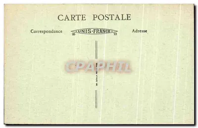 Haute-Côte - Klasztor, Jezioro Bourget i miasto Aix-les-Bains — wydawca Unis-France, n° 607 — Rewers
