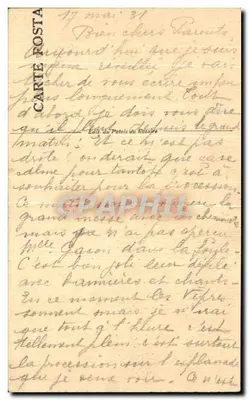 Gavarnie — Ogólny widok wioski i Cirque — Pireneje, nr 313 — Rewers