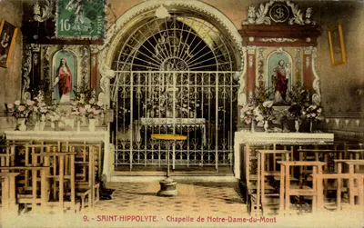 Saint-Hippolyte — Capela de Nossa Senhora do Monte — editor desconhecido, n°9