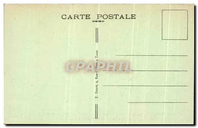 Tours (Indre-et-Loire) — Bazylika św. Martyna i Wieża Karola — A.P. n°183 — Rewers