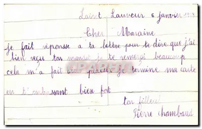 St-Sauveur-en-Puisaye — Souvenir — editor desconhecido, n° 0153 — Verso
