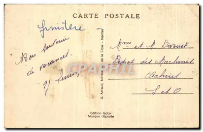 Morlaix — Vue générale et le Viaduc — Gaby, n° 29 — Verso