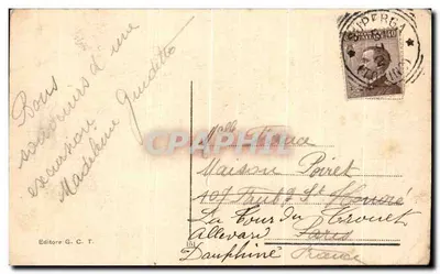 Collina e funicolare di Superga — vue du funiculaire avec éditeur G. C. T. et n° 51 — Verso