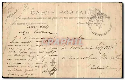 Caen — L'Église Saint-Étienne ou Abbaye aux Hommes — L.D. — Achterkant