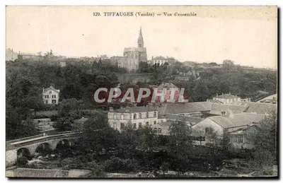 Tiffauges (Vendée) — Vista geral — 129