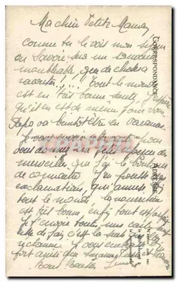 Widok z Aix-les-Bains — Most Abîme — LL — Rewers