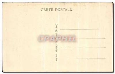 Plombières-les-Bains — Vista geral, capturada do nordeste — série 1518 — Verso