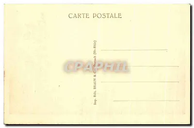 O topo do Ballon d'Alsace — vista panorâmica — série 1401, editada por Braun & Cie (Ht-Rhinach) — Verso