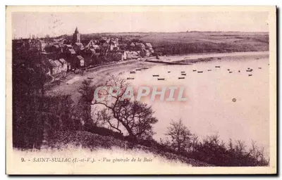 Saint-Suliac (I.-et-V.) — Vista geral da Baia — G. Artaud, editor