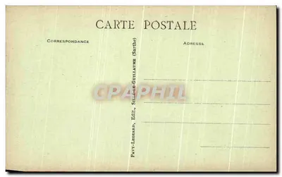 As Alpes Mancelles — Chapelet de la Forge Collet — Editor Pavy-Légeard, Silé-le-Guillaume — Verso
