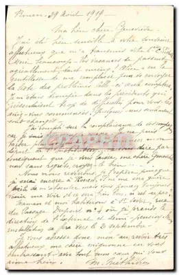 Mała dziewczynka w modlitwie — świecąca krzyż — studio DIX Paris 1573 — Rewers