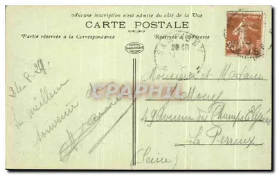 Sampigny (Meuse) — A Igreja — Edição Moser-Priant, n°9 — Verso