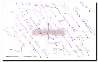 Limours (S.&O.) — Droga z Cyprem — Wydawnictwo Chantebourge — Rewers