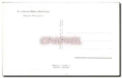 Widok na Pen Lannic — Larmor-Baden (Morbihan) — Wydawnictwo Caby — Rewers
