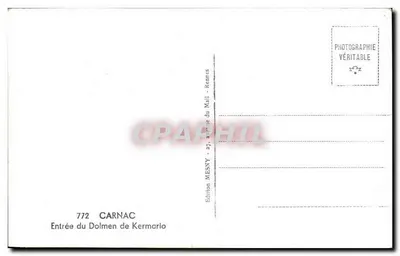 Dolmen Kermario — Carnac — Wydawnictwo MESNY — Rewers