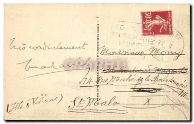 Fouras — Przystań Portu Południowego, gdzie Napoleon wyruszył w wygnanie — Rewers