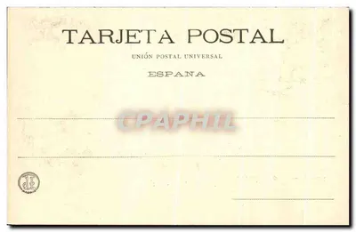 La Maja vestida — obra de Goya — fototipia Lacoste, Madrid, n° 2165 (b) — Verso